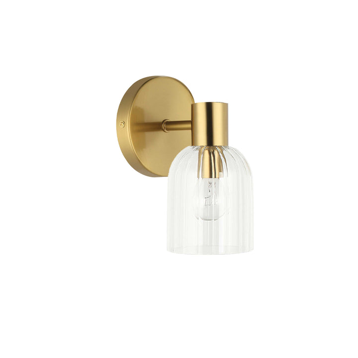 Vienna 1 Light Wall Sconce in Aged Brass by Dainolite