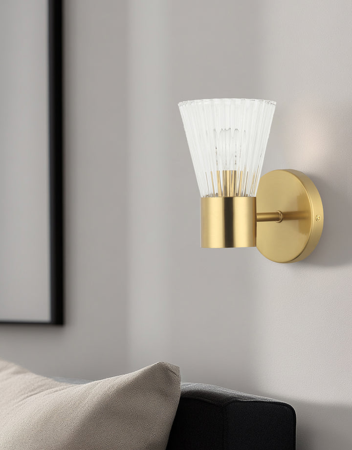 Vienna 1 Light Wall Sconce (VIE-91W) by Dainolite - view 2