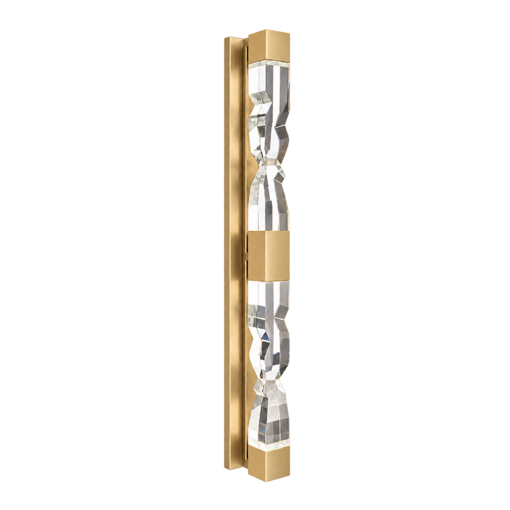 Mamadim Crystal Vanity in Aged Brass by Zeev