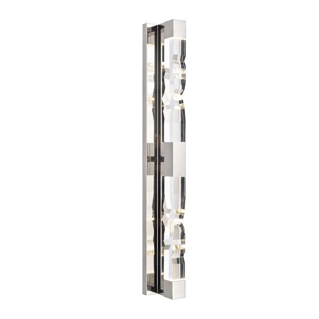 Mamadim Crystal Vanity in Polished Nickel by Zeev