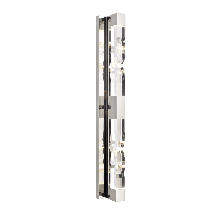 Mamadim Crystal Vanity in Polished Nickel by Zeev