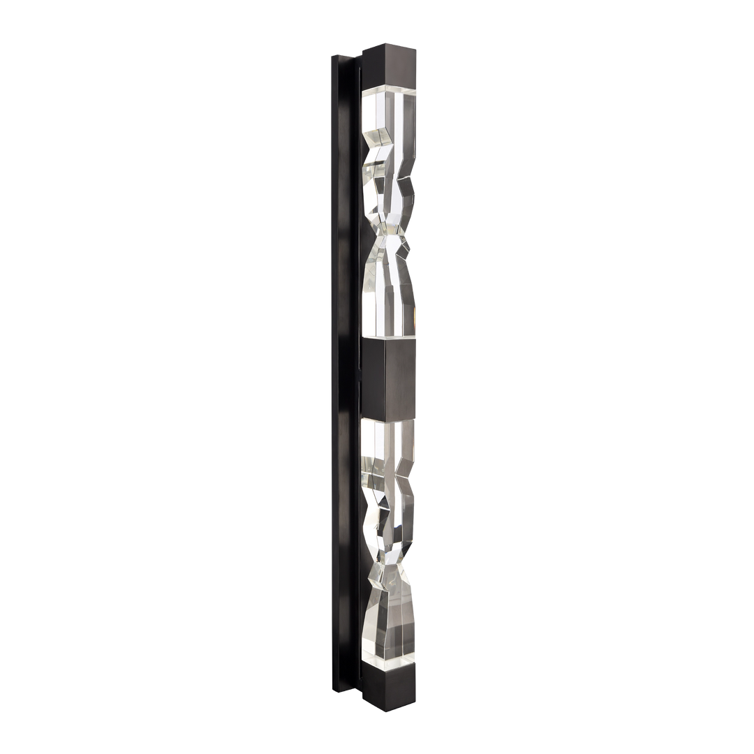 Mamadim Crystal Vanity in Satin Brushed Black by Zeev