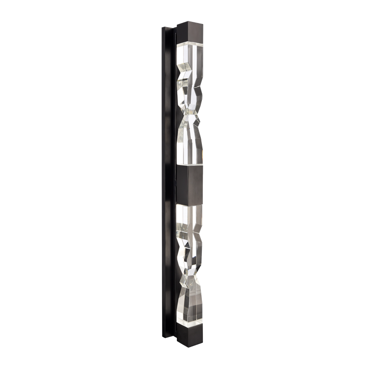 Mamadim Crystal Vanity in Satin Brushed Black by Zeev
