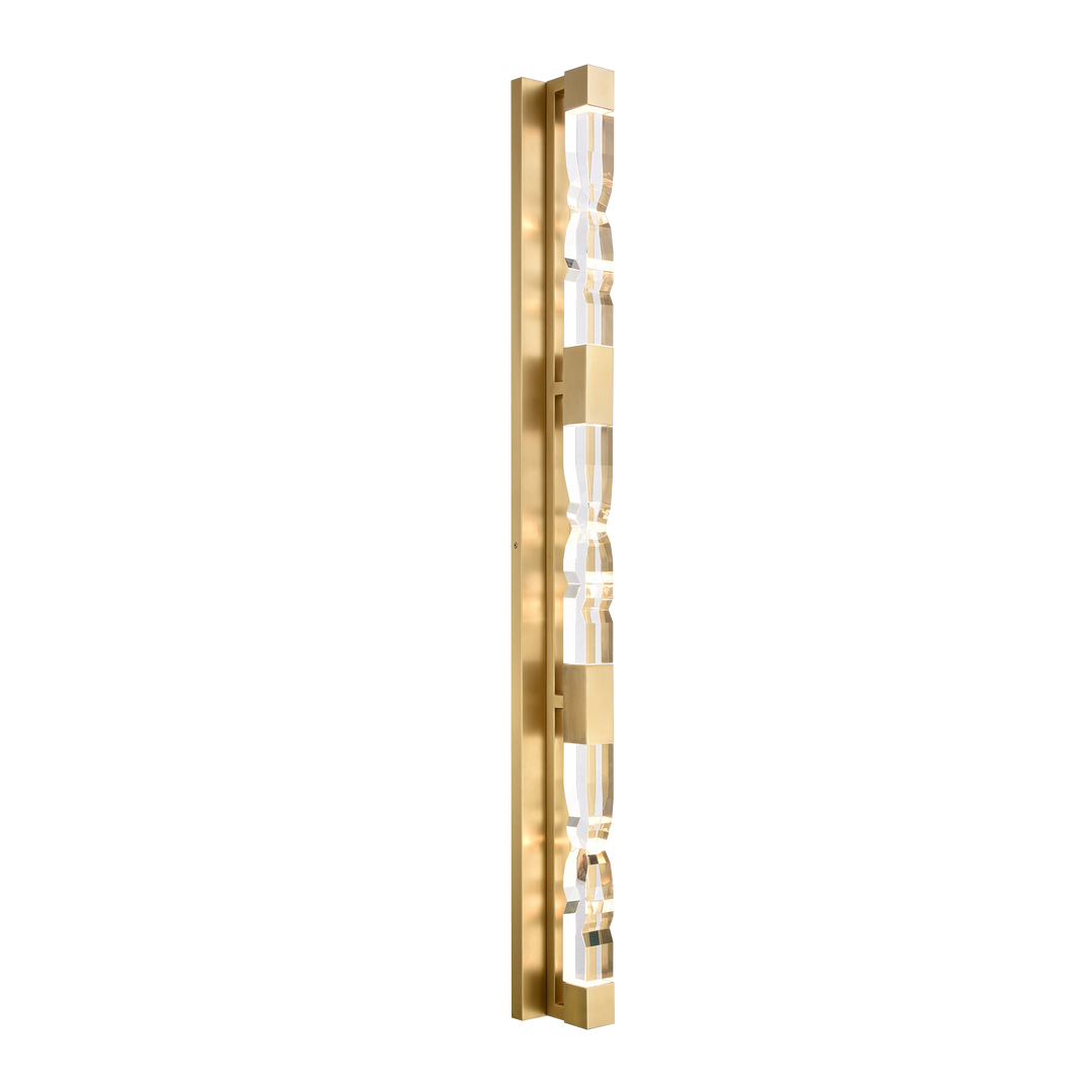 Mamadim Crystal Vanity in Aged Brass by Zeev