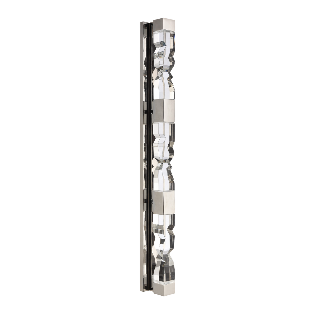 Mamadim Crystal Vanity in Polished Nickel by Zeev