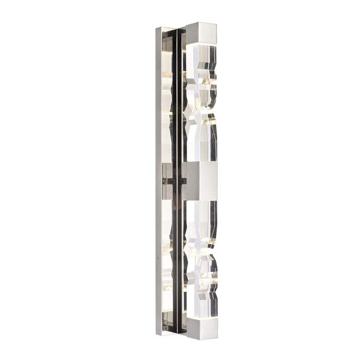 Mamadim Crystal Vanity in Polished Nickel by Zeev