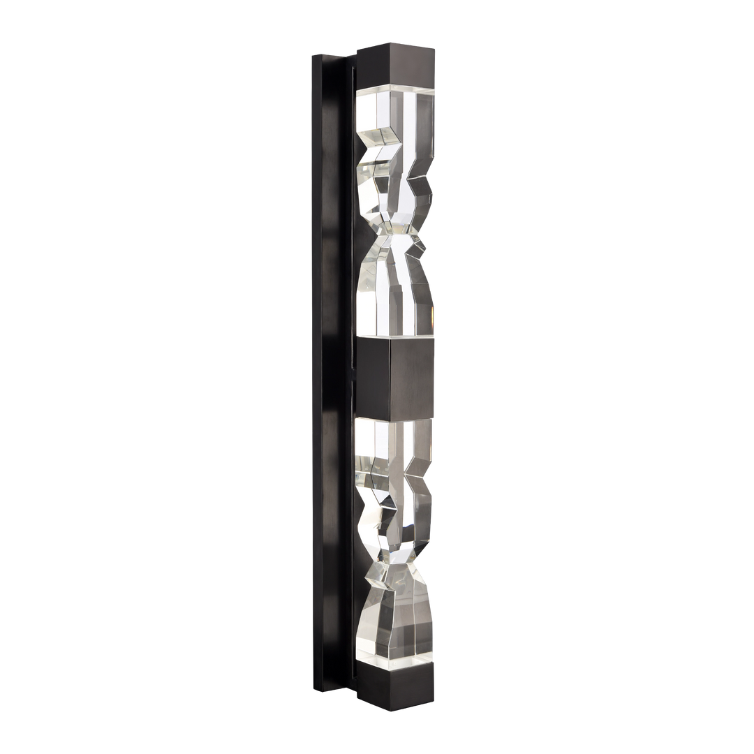 Mamadim Crystal Vanity in Satin Brushed Black by Zeev