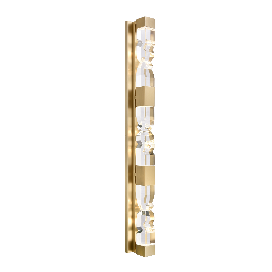 Mamadim Crystal Vanity in Aged Brass by Zeev