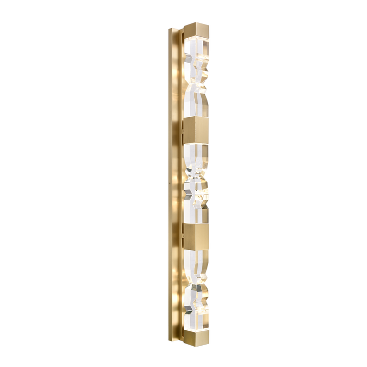 Mamadim Crystal Vanity in Aged Brass by Zeev