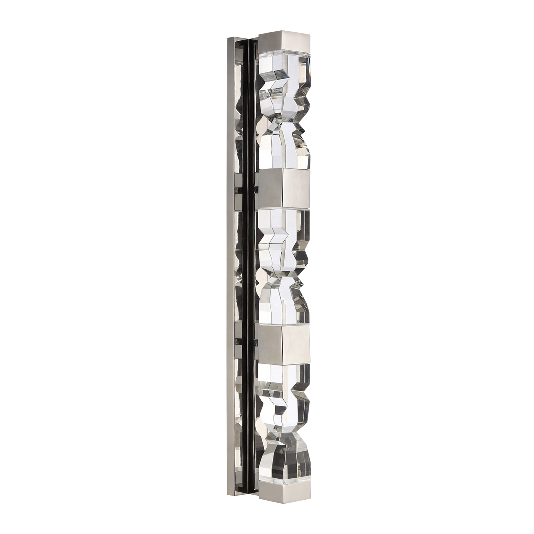 Mamadim Crystal Vanity in Polished Nickel by Zeev