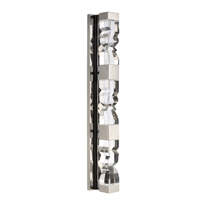 Mamadim Crystal Vanity in Polished Nickel by Zeev