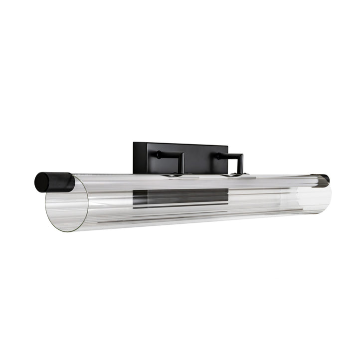 Allure LED Vanity Light in Black by Russell
