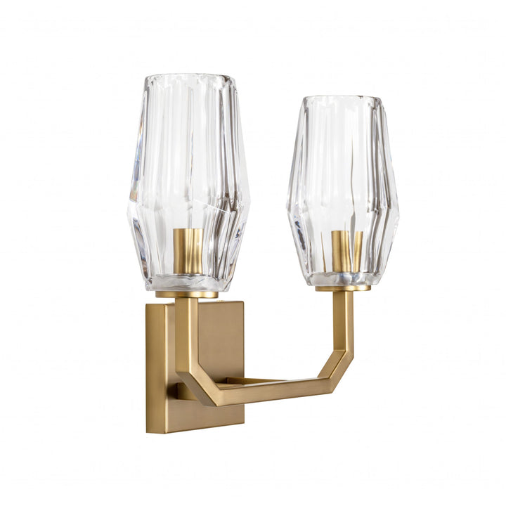 Vespera Vanity Light in Champagne Gold by Russell
