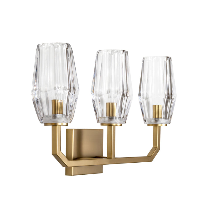 Vespera Vanity Light in Champagne Gold by Russell