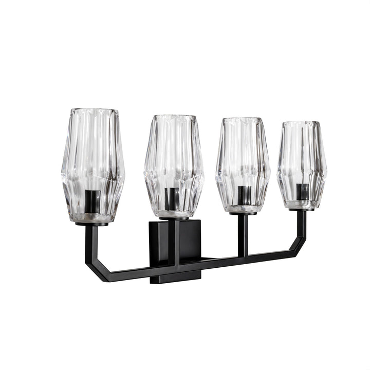 Vespera Vanity Light in Black by Russell