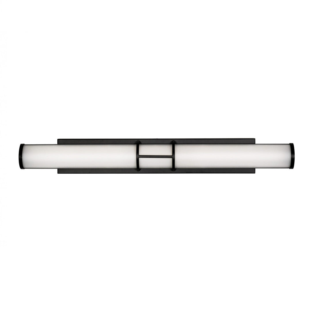 Cylindrus LED Vanity Light in Black by Russell