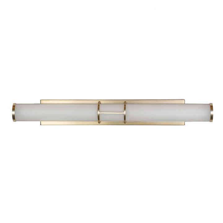 Cylindrus LED Vanity Light in Soft Gold by Russell