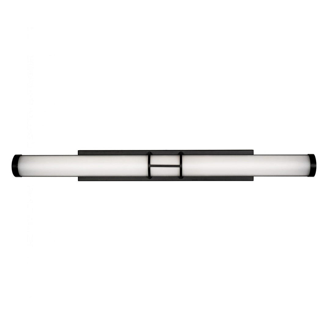 Cylindrus LED Vanity Light in Black by Russell