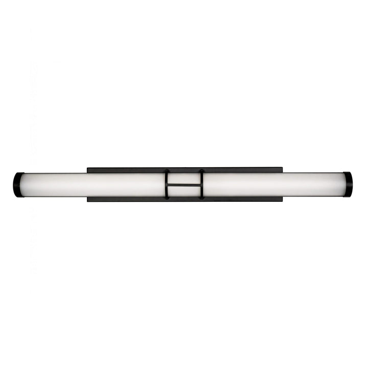 Cylindrus LED Vanity Light in Black by Russell