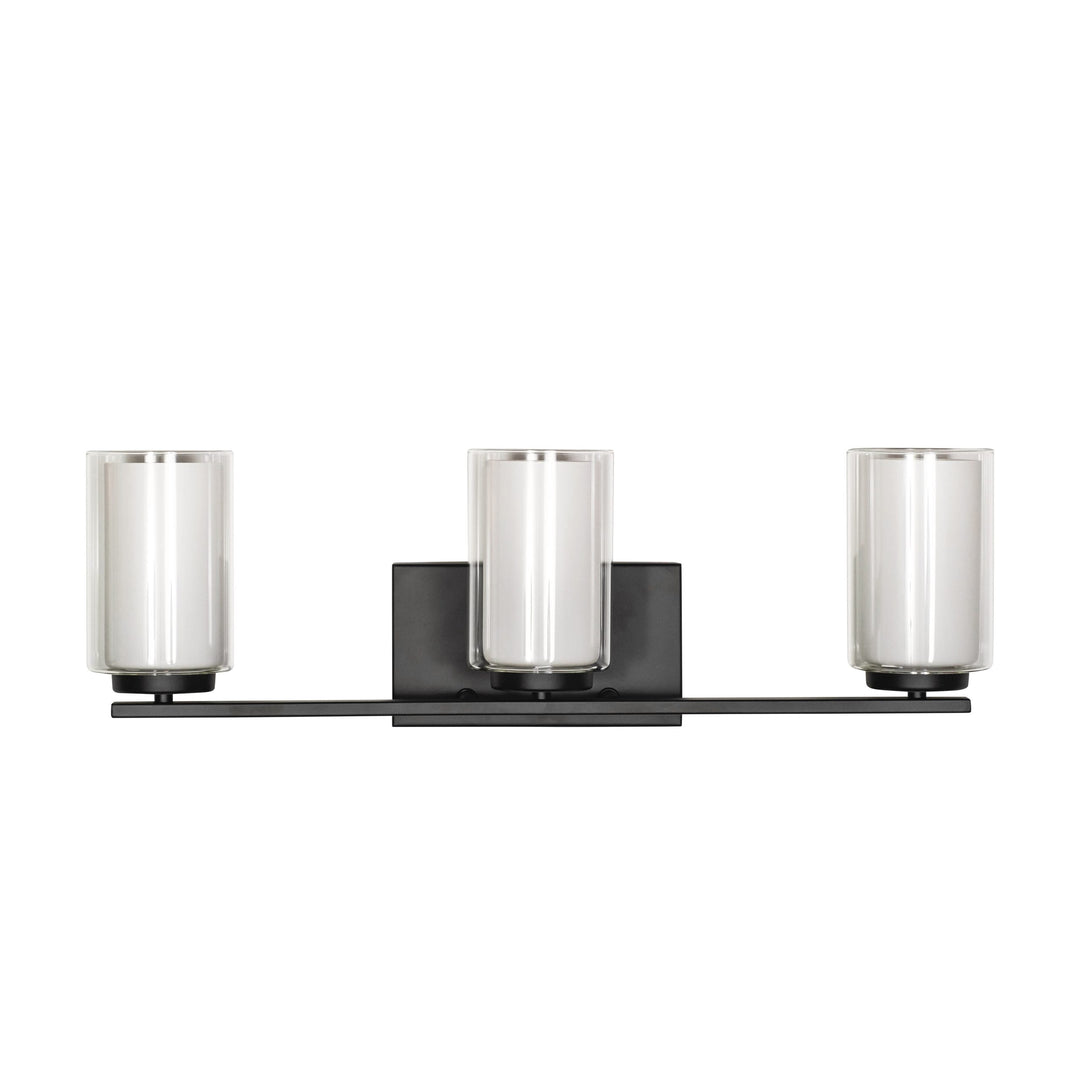 Lenox Vanity Light in Black by Russell