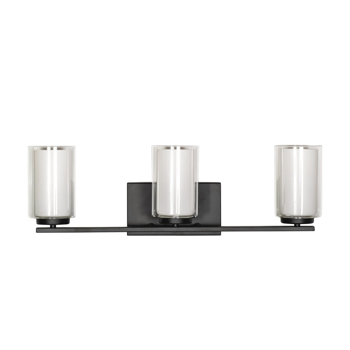 Lenox Vanity Light in Black by Russell