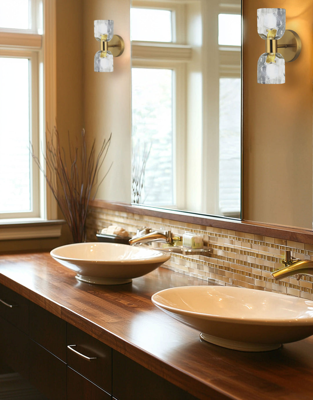 Vallora 2 Light Wall Sconce by Dainolite - view 2