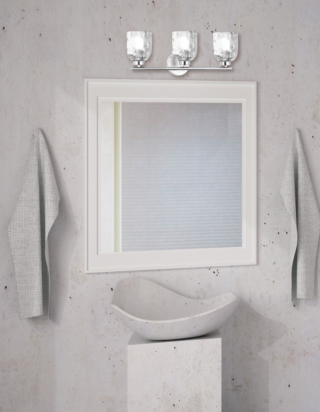 Vallora 3 Light Vanity by Dainolite - view 6
