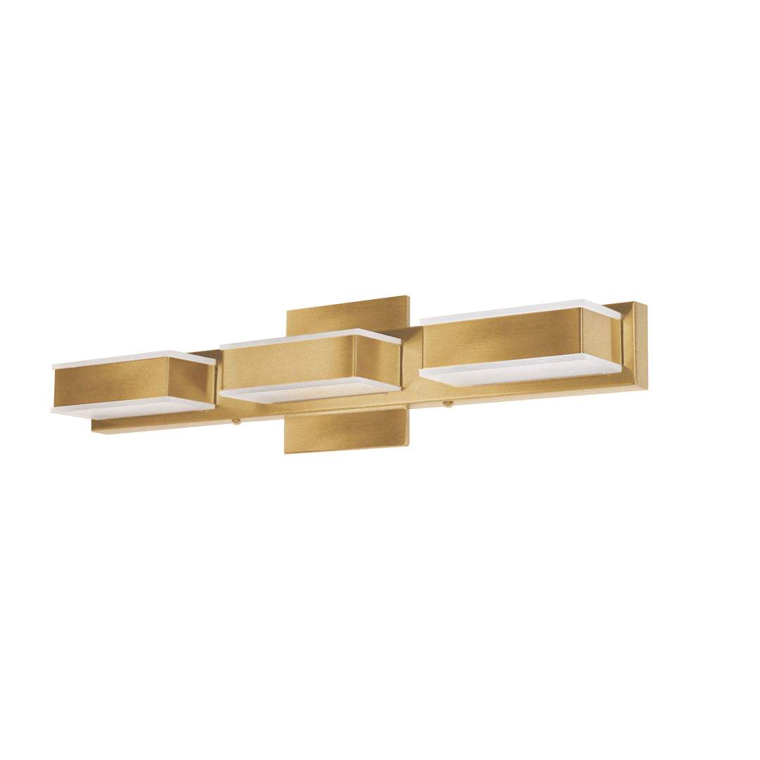 5W Wall Vanity in Aged Brass by Dainolite