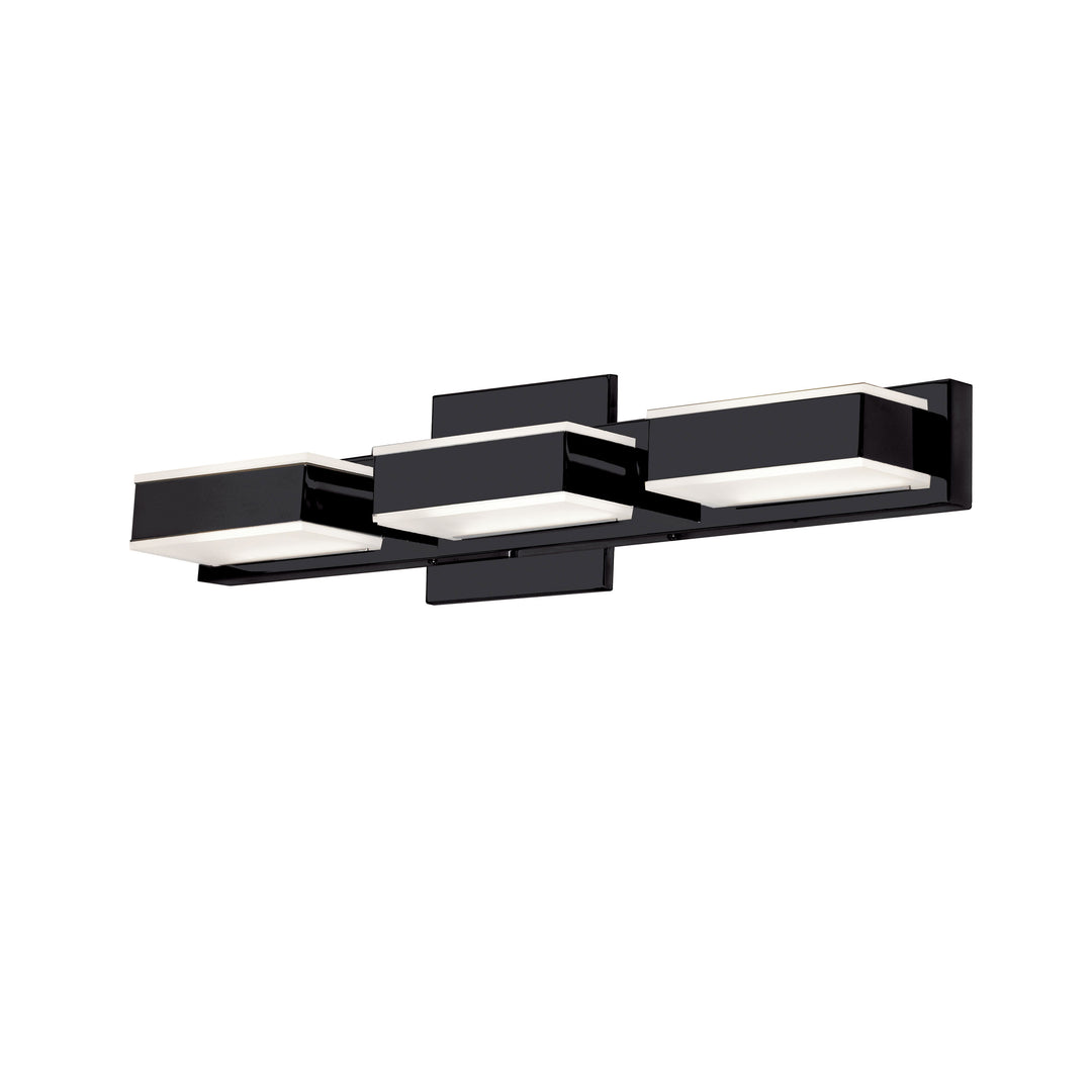 5W Wall Vanity in Black by Dainolite