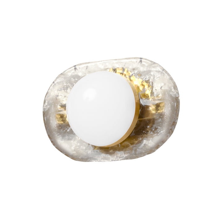 Velma 10W Wall Sconce in Aged Brass by Dainolite