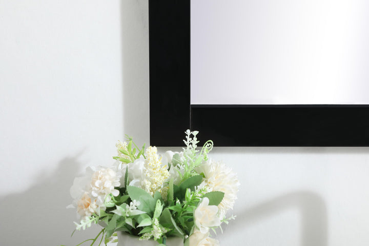 Aqua Rectangle Mirror by Elegant - view 28