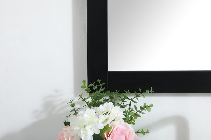 Aqua Rectangle Mirror by Elegant - view 34