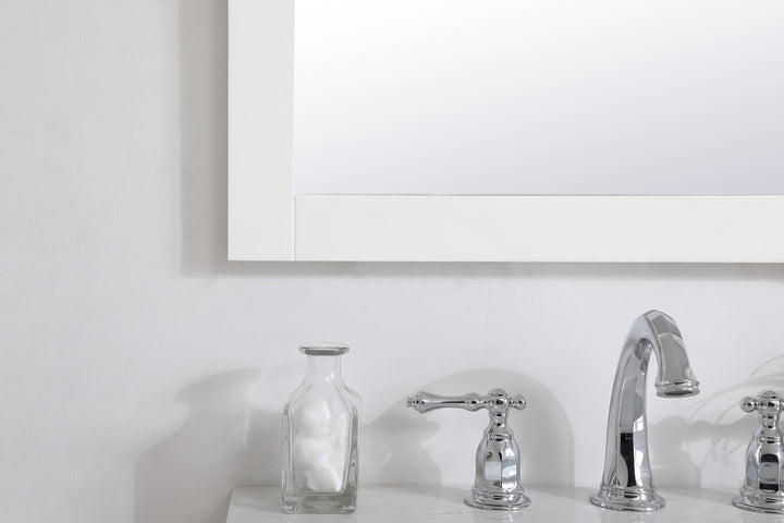 Aqua Rectangle Mirror by Elegant - view 48