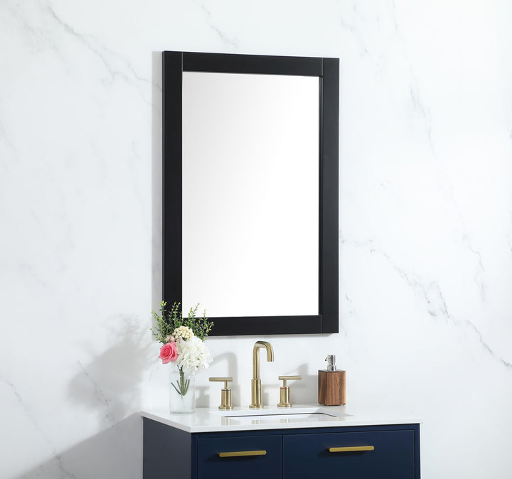 Aqua Rectangle Mirror by Elegant - view 51