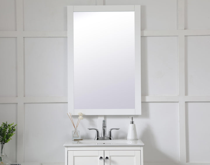 Aqua Rectangle Mirror by Elegant - view 62