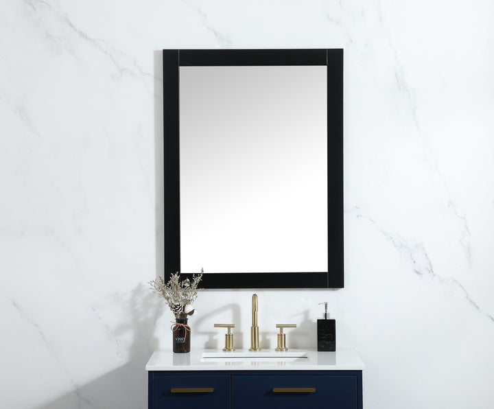 Aqua Rectangle Mirror by Elegant - view 68