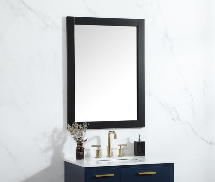 Aqua Rectangle Mirror by Elegant - view 69