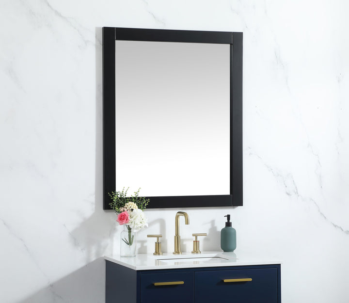 Aqua Rectangle Mirror by Elegant - view 87