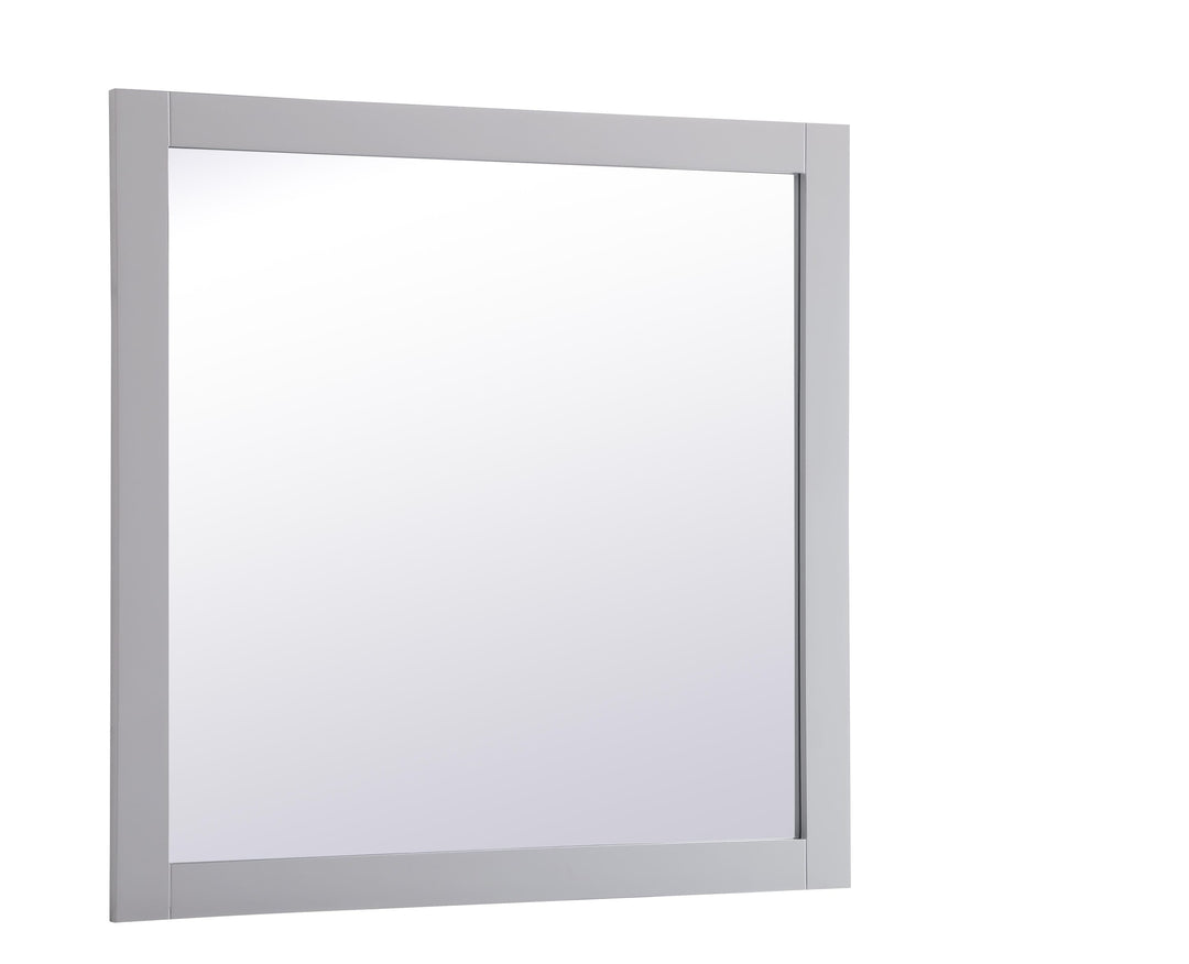 Aqua Rectangle Mirror by Elegant - view 114