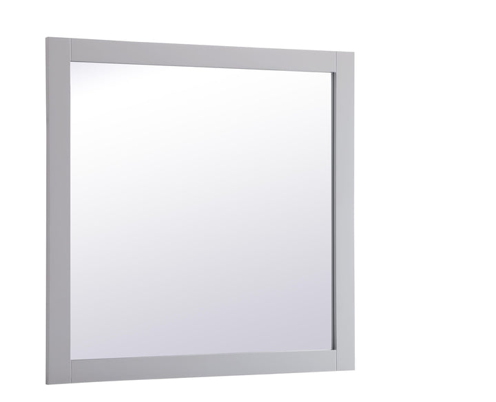 Aqua Rectangle Mirror by Elegant - view 114