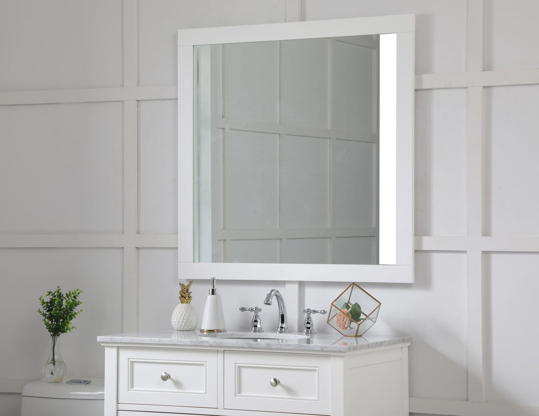 Aqua Rectangle Mirror by Elegant - view 117