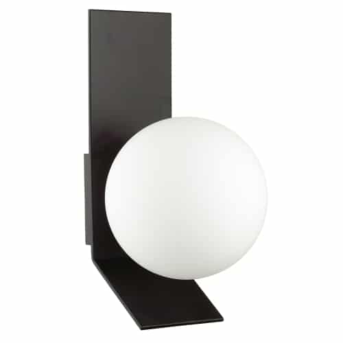 Valemont 1 Light Halogen Wall Sconce (VMT-81W) in Black by Dainolite