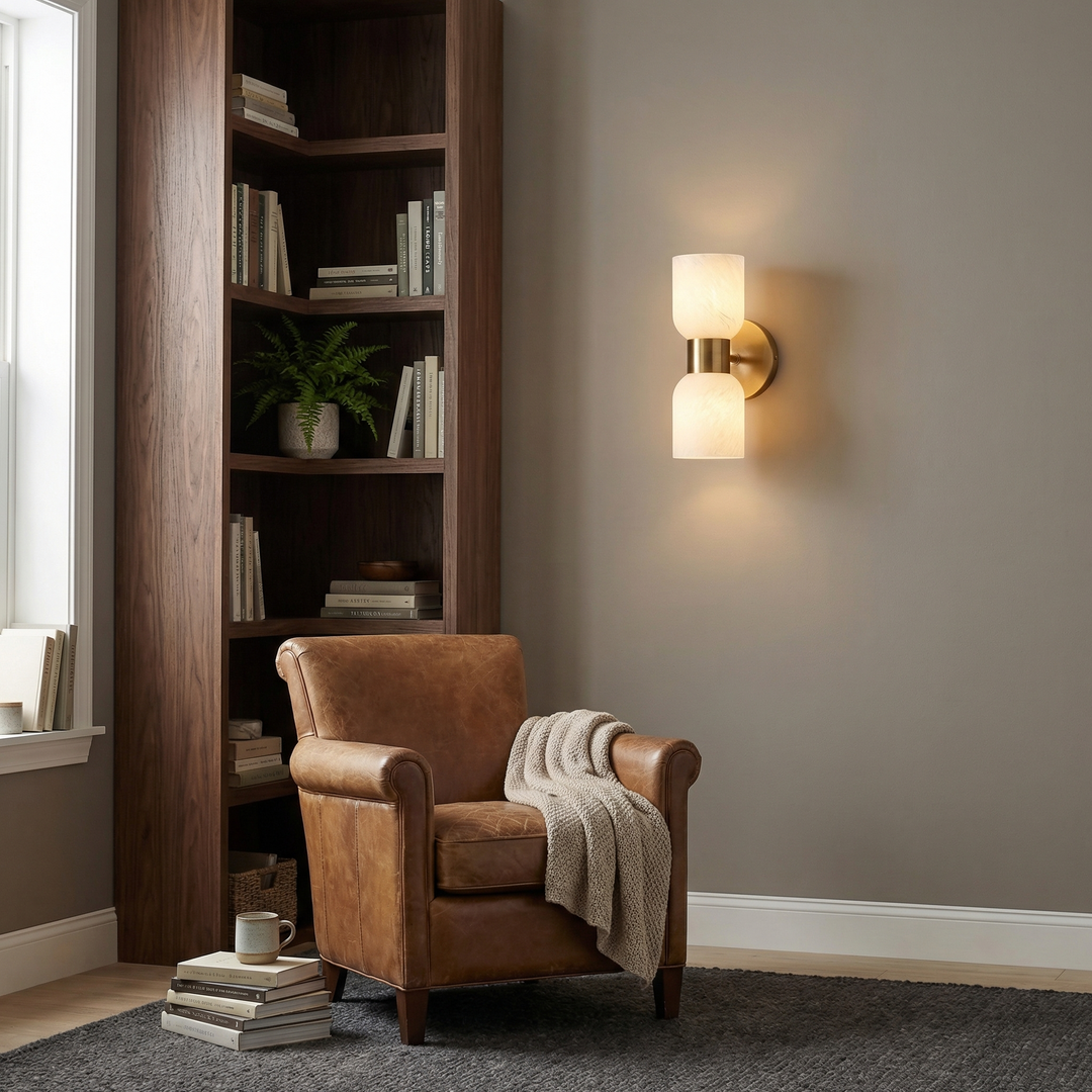 Vonda 2 Light Wall Sconce by Dainolite - view 2