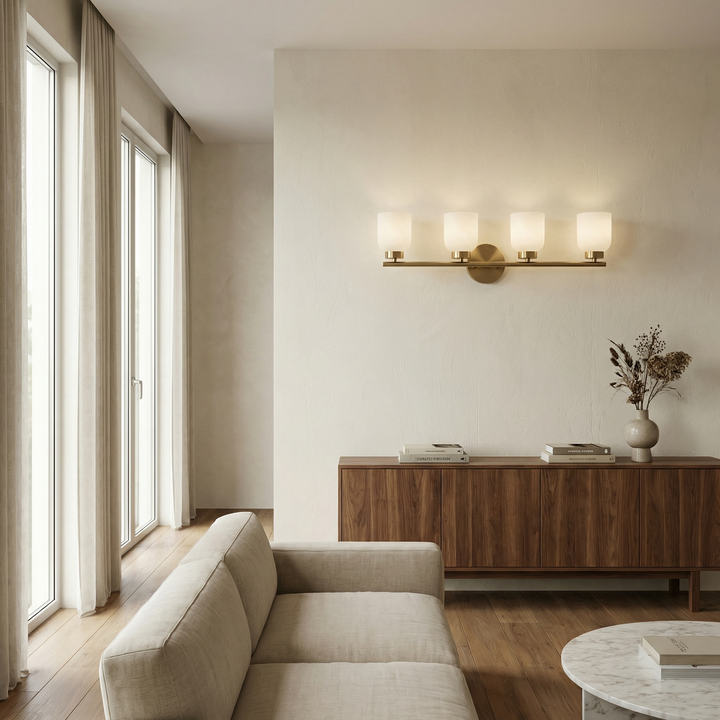 Vonda 4 Light Vanity by Dainolite - view 2