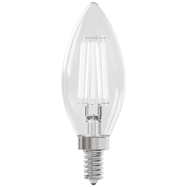 Candle White Filament LED, 5.5W / 3000K, by Votatec