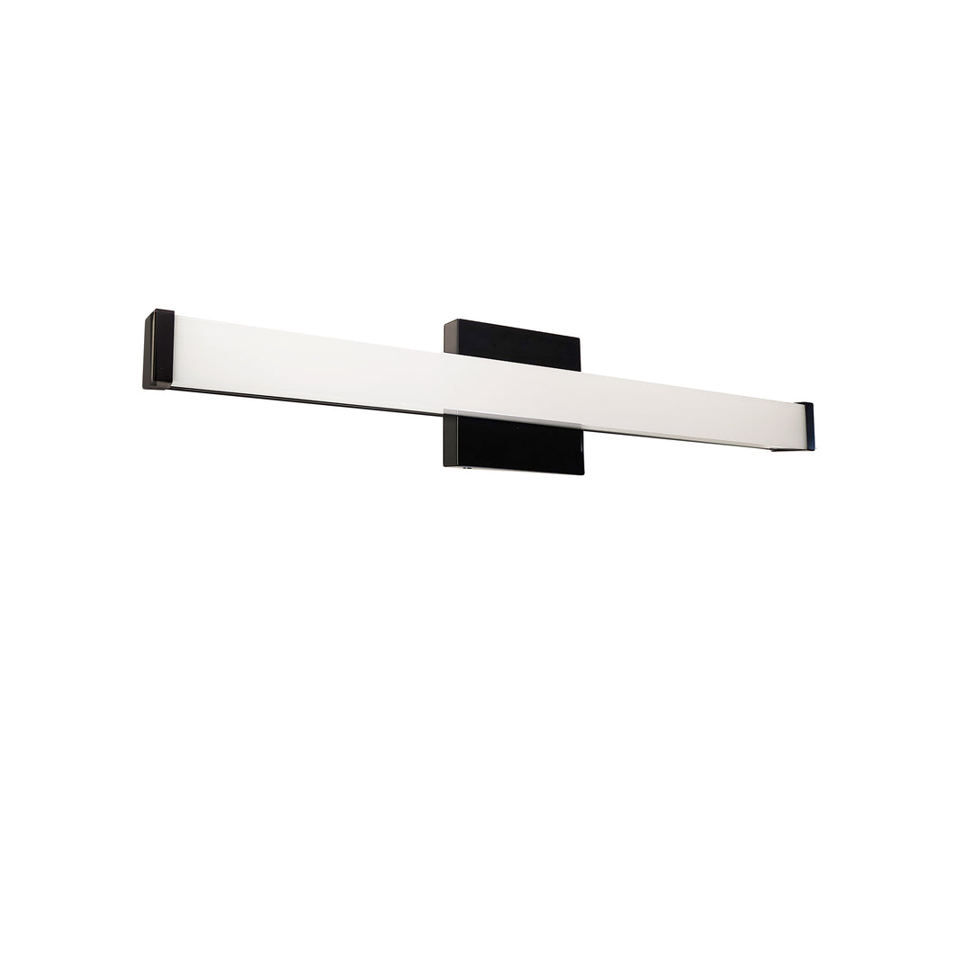 Vasilia 24W 5CCT Vanity in Matte Black by Dainolite
