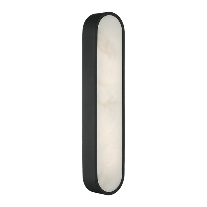 LED Steel Frame with Spanish Alabaster Shade Wall Sconce