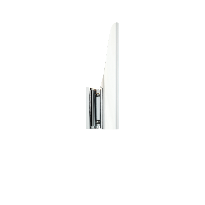 Steel Stylus Frame Wall Sconce in Chrome by Matteo Lighting
