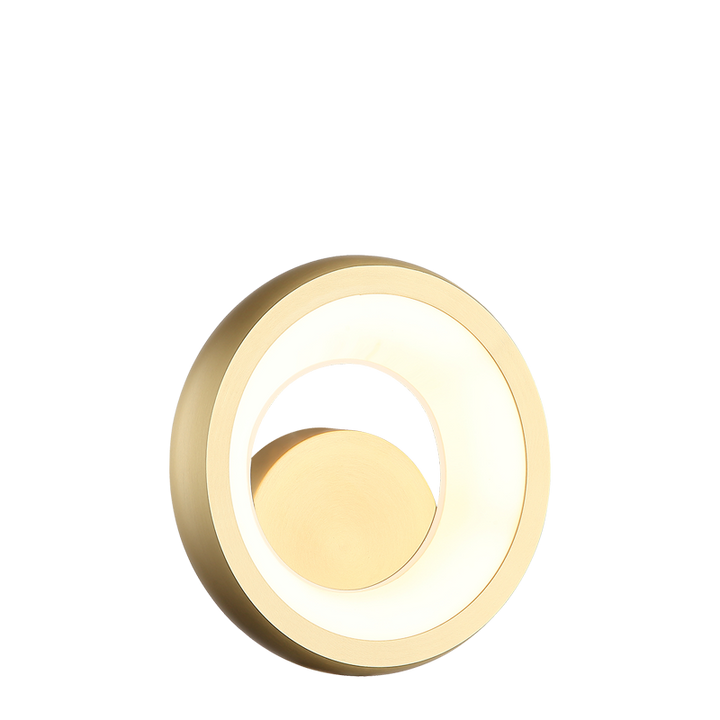LED Steel Ring with Acrylic Diffuser Wall Sconce
