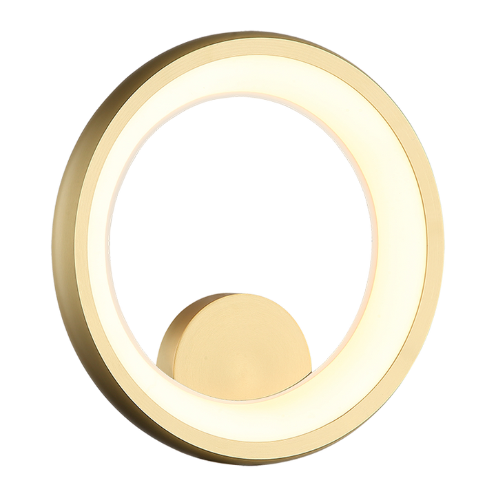 LED Steel Ring with Acrylic Diffuser Wall Sconce